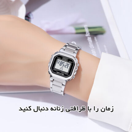 ساعت مچی دیجیتال زنانه اسکمی مدل 2387 SI